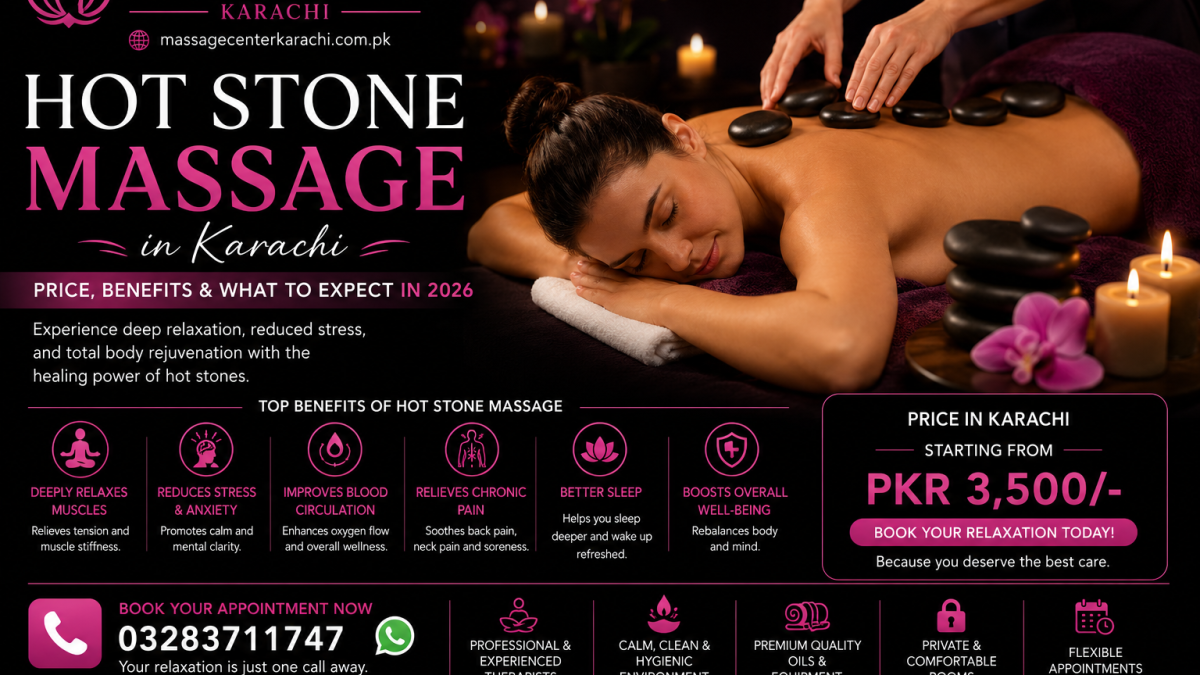 Hot Stone Massage in Karachi