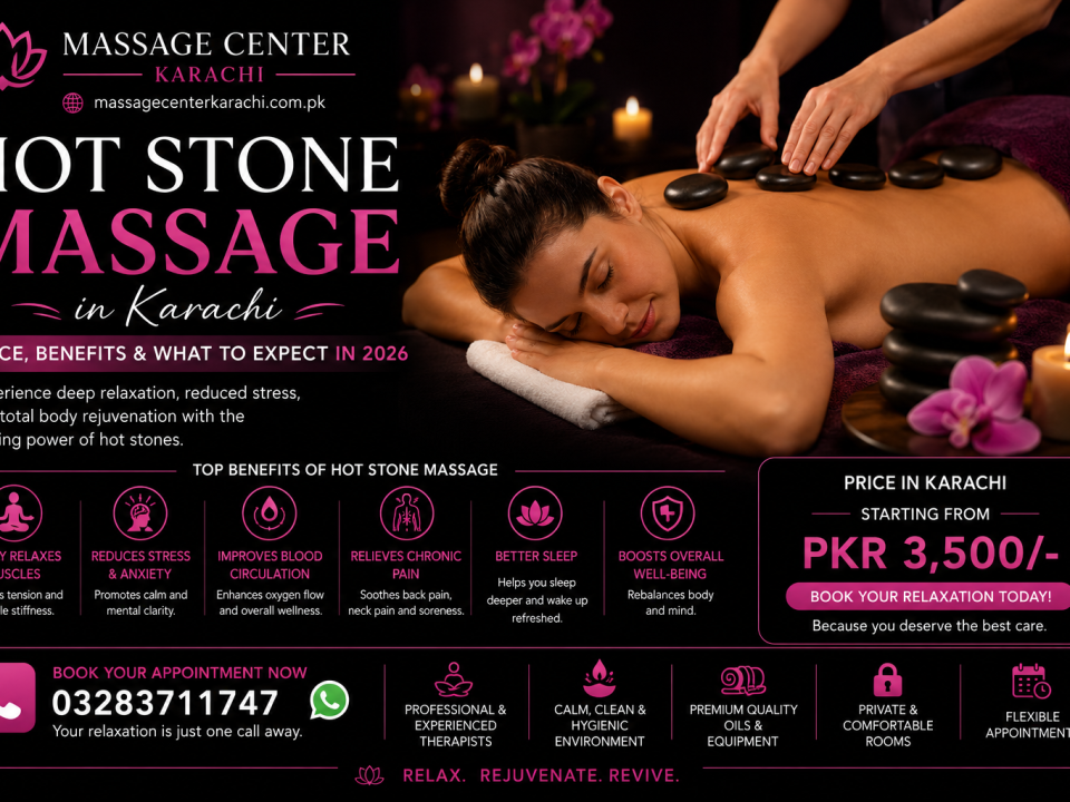 Hot Stone Massage in Karachi